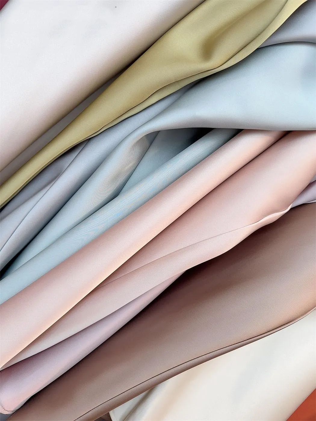 High Waist A-Line Long Skirt Satin Silky Mermaid Skirt Party Prom Elegant Wrap Hip Skirt